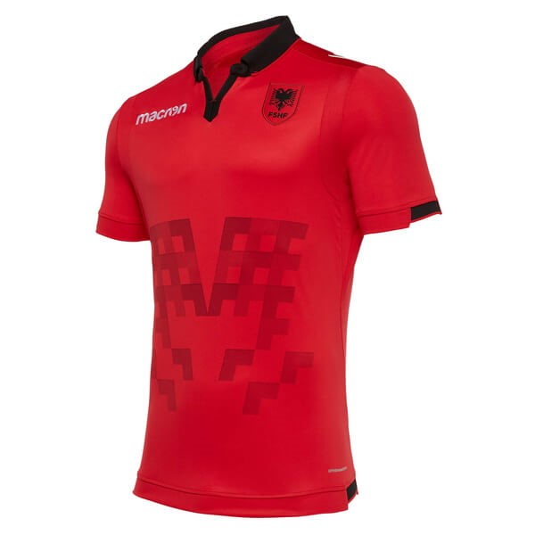 Maillot Football Albanie Domicile 2019 Rouge